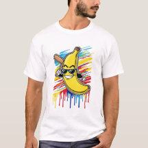 Funny Banana Swinging Baseball Funny Drip Mascot