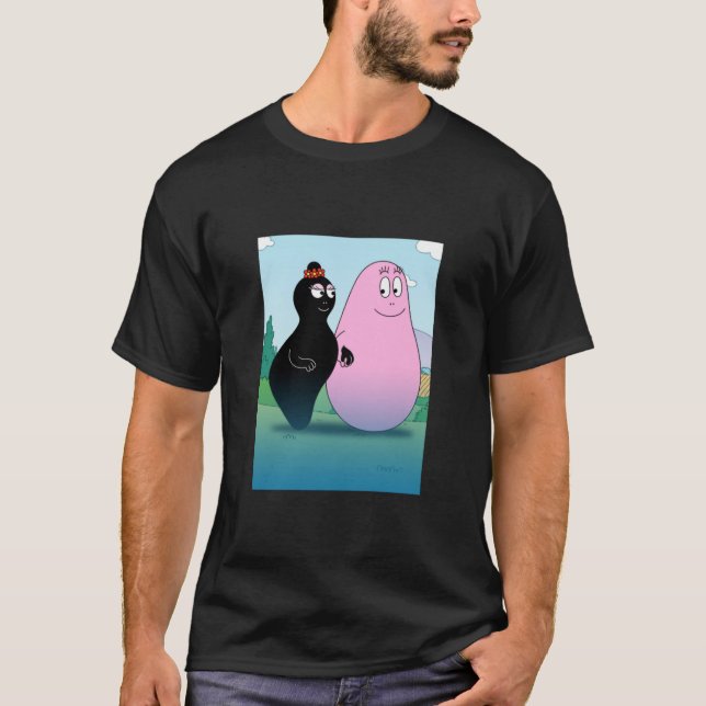 FUNNY BARBAPAPA CUTE Barbamama T Shirt (Framsida)