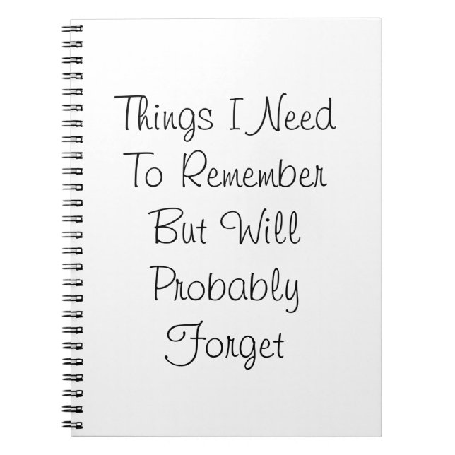 Funny bärbar dator Spiral Anteckningsbok (Framsidan)