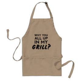 Funny Barbecue Grill Apron Förkläde