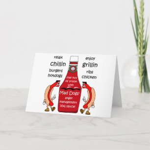 Funny barbecue kort