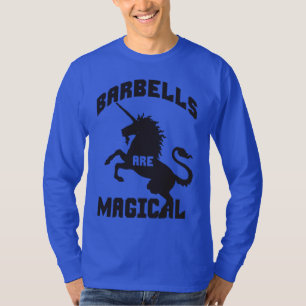 Funny Barbell Lipping Gym Humor Tee Shirt