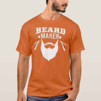 Funny Barber Hairstylist Barbershop Beard Maker Ra T Shirt