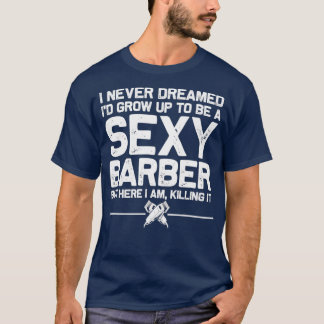 Funny Barber Manar Pappa Barbershop Hairdresser Ha T Shirt