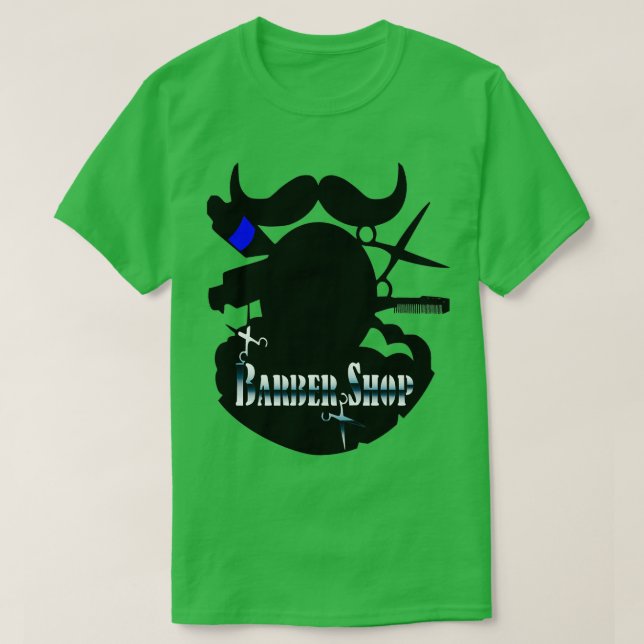 Funny Barber Shop Barber Trend 1 T Shirt (Design framsida)