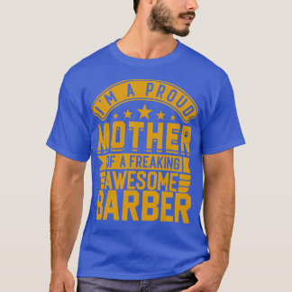 Funny Barber Women Proud T Shirt