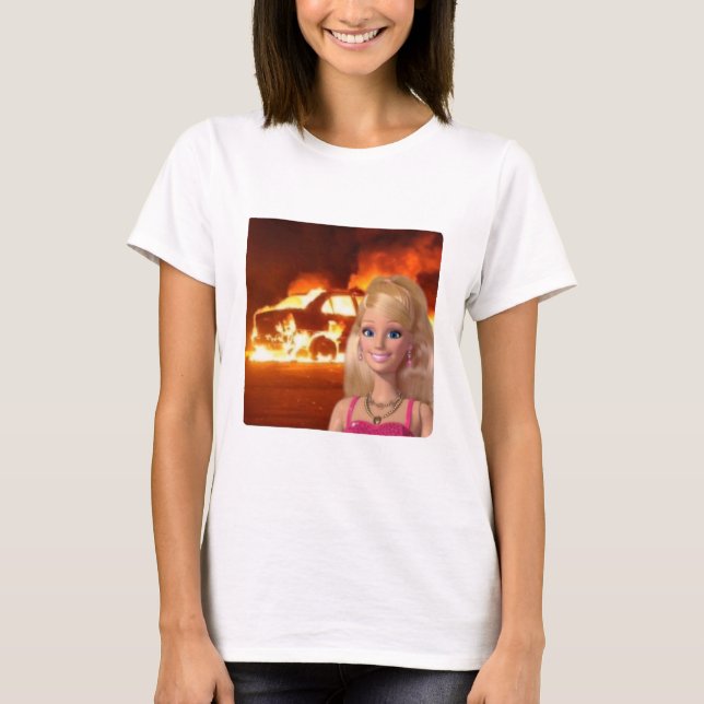 Funny Barbie-skjortor T Shirt (Framsida)