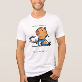  Funny Barista Capybara Shirt T