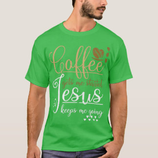 Funny Barista Coffee Christian Jesus Kristus T Shirt
