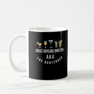 Funny Bartender Alcohol Mixer Barkeeper Jokes Kaffemugg