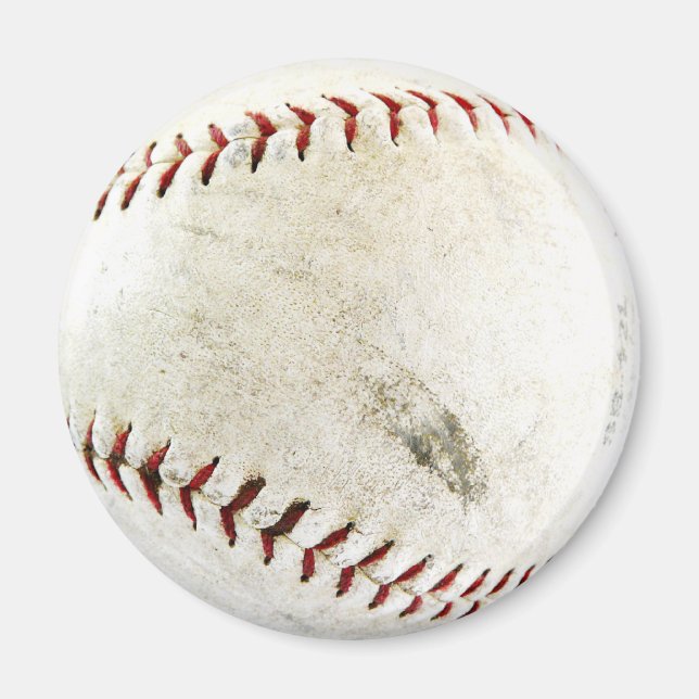 Funny Baseball Photo Magnet (Framsidan)