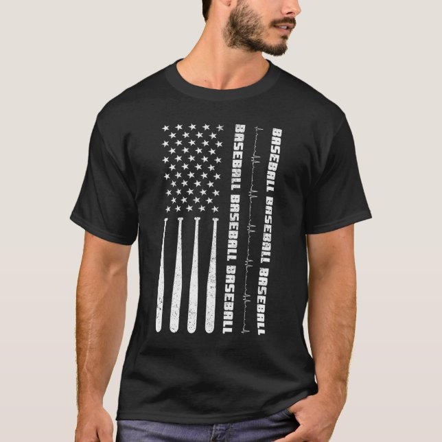 Funny Baseball Player Älskare Theme Men Women Boy  T Shirt (Framsida)