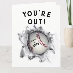Funny Baseball Studenten Kort