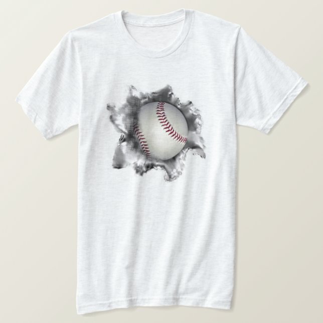 Funny Baseball T Shirt (Design framsida)
