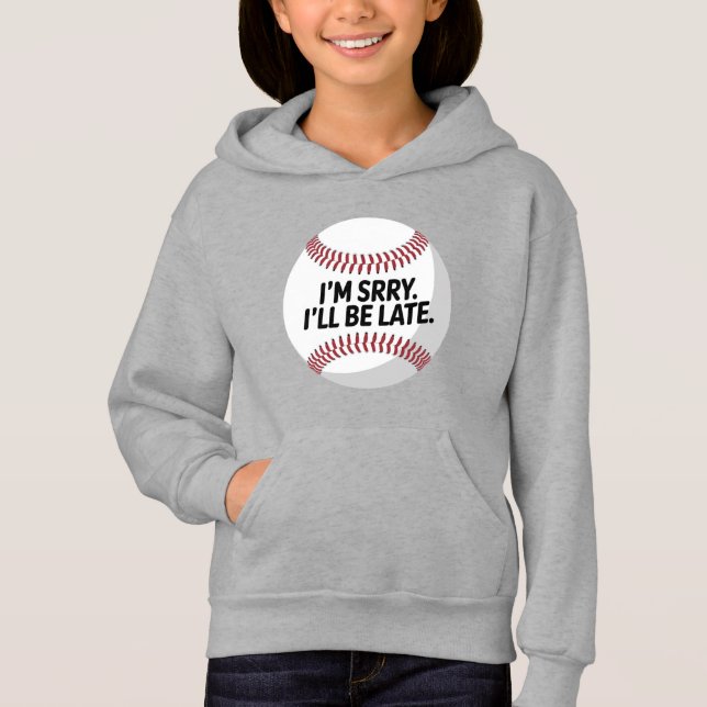 Funny Baseball Ursäkta T Shirt (Framsida)