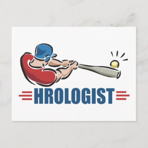 Funny Baseball Vykort
