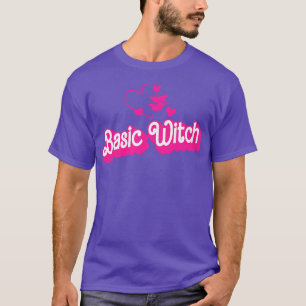 Funny Basic Witch Lazy Costume Girls Women Funny H T Shirt