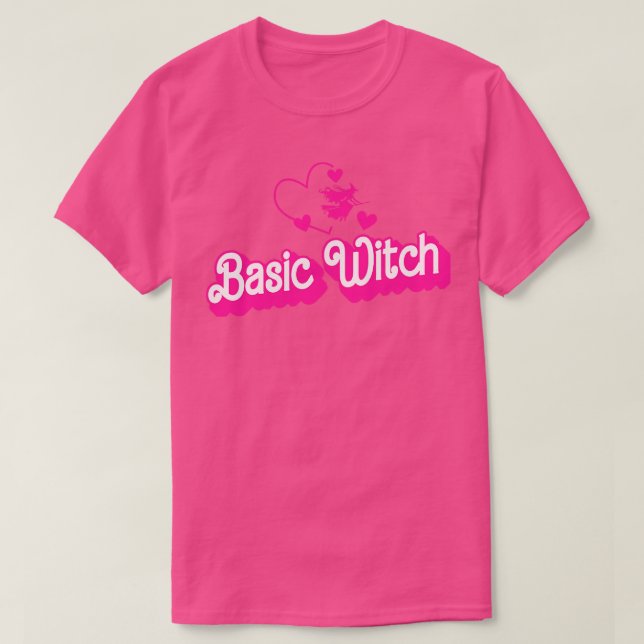 Funny Basic Witch Lazy Costume Girls Women Funny H T Shirt (Design framsida)