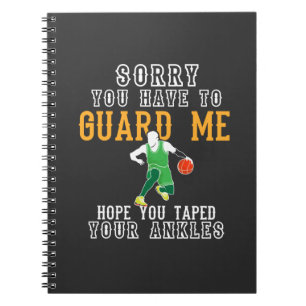 Funny Basketball Anteckningsbok