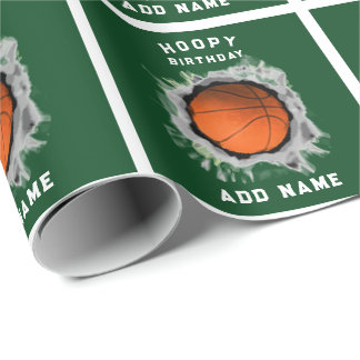 Funny Basketball Birthday Presentpapper