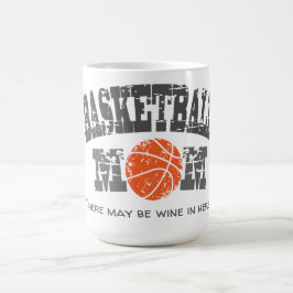 Funny Basketball Mamma Kaffemugg