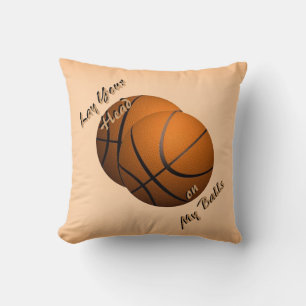 Funny Basketball Mojo Dekorativ kudde