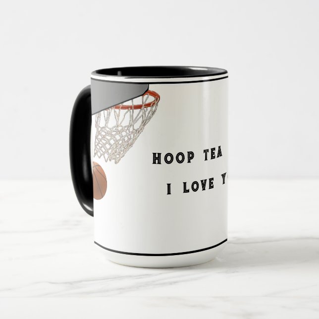 Funny Basketball Mugg (Framsida vänster)
