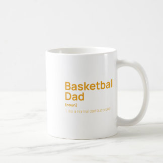 Funny Basketball Pappa Definition Kaffemugg