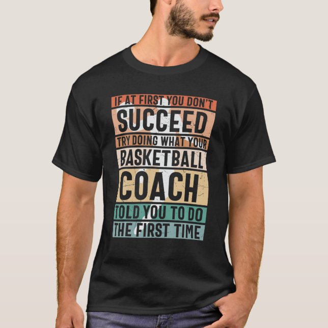 Funny Basketball T Shirt Quote Ord Graphic Plu (Framsida)