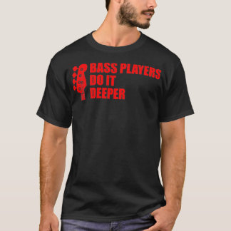 Funny Bass Player Gift Coola Guitar Bass Players T Shirt