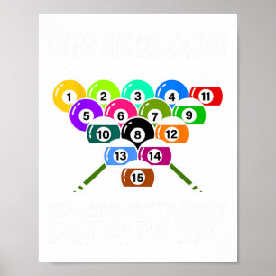 Funny Bassäng Billiard Manar Women Billiards Playe Poster