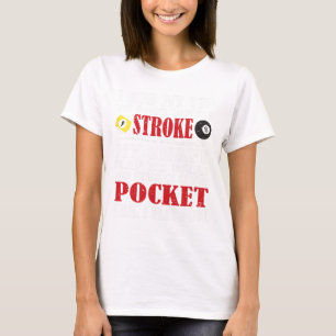 Funny Bassäng Billiard Tee I ruba min Tip Billiard