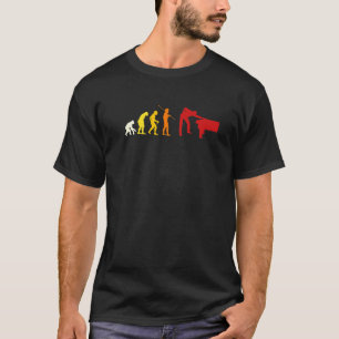 Funny Bassäng Billiards Player Evolution Billiard T Shirt