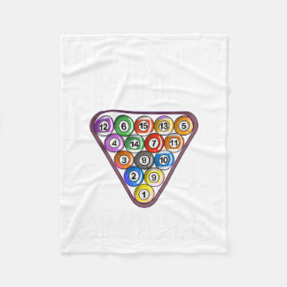 Funny Bassäng Player ger För manar Coola Beroende  Fleecefilt