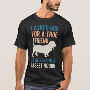 Funny Basset Hound Hund T Shirt