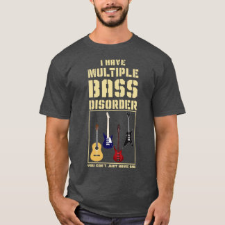Funny Bassistance Gift Idea Music Bass T Shirt