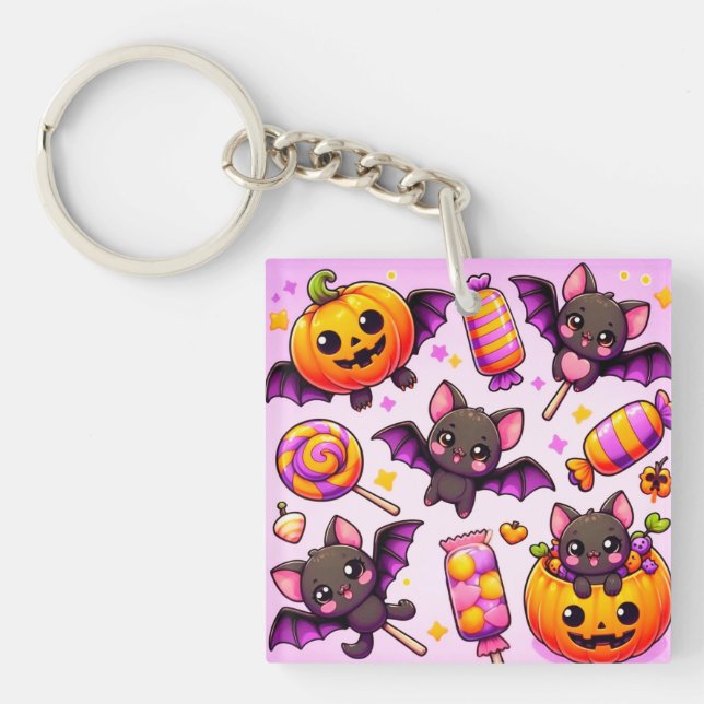 Funny bats candy halloween (Framsidan)
