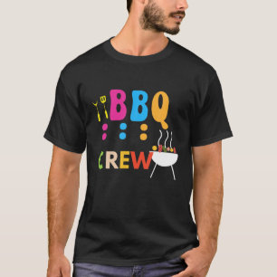 Funny BBQ Crew Grill Summer, Chef Cook Squad, Kitc T Shirt
