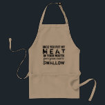Funny BBQ Gift for Man Make Gift Roligt Grill Förkläde<br><div class="desc">Funny BBQ Gift for Man Make Gift Roligt Grill</div>
