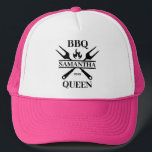 Funny BBQ Grill Master Personlig Barbecue Queen Keps<br><div class="desc">Funny BBQ Grill Master Personlig Barbecue Best</div>