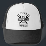 Funny BBQ Grill Master Personlig Barbecue Queen Keps<br><div class="desc">Funny BBQ Grill Master Personlig Barbecue Best</div>