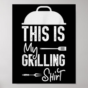 Funny Bbq Grill Party - det här är mitt grillning Poster