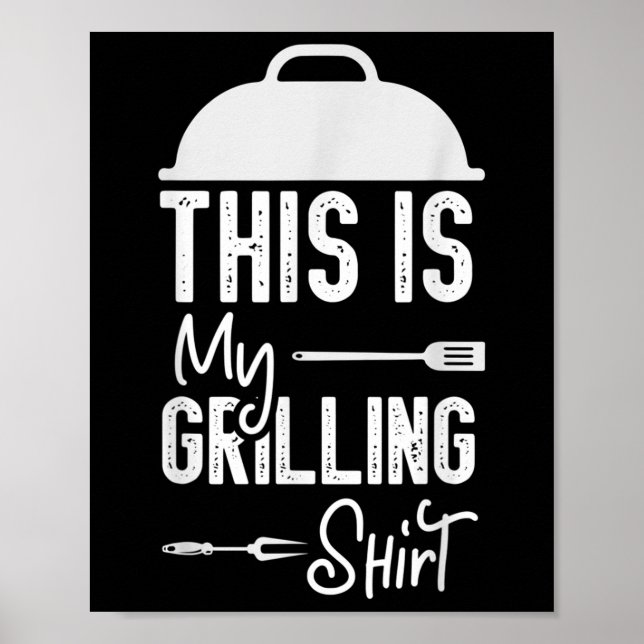 Funny Bbq Grill Party - det här är mitt grillning  Poster (Framsidan)