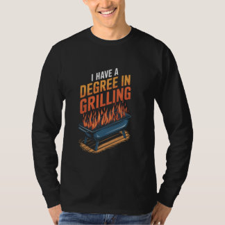 Funny BBQ Griller-citat för Kött Rökning och Kött T Shirt