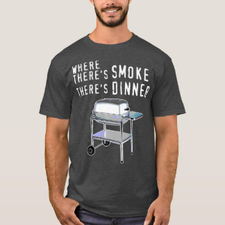 Funny BBQ Grilling PK Grill Smoker Barbecue T Shirt