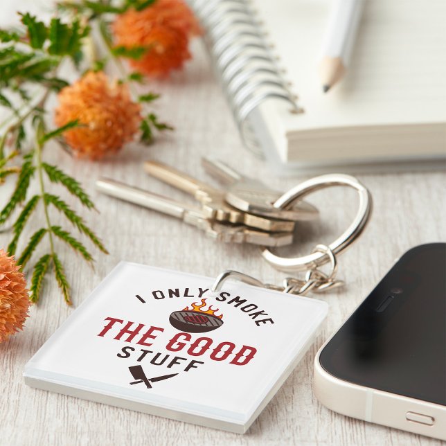 Funny BBQ Quote I Only Smoke The Good Stuff (Skapare uppladdad)