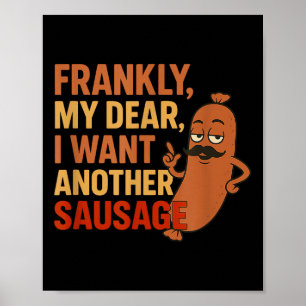 Funny Bbq Saanvändningscitat för Cookout Grill Pap Poster