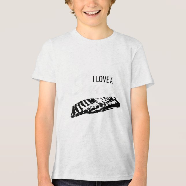 Funny Bbq Shirts Kärlek A Sweet Rib Rack Pitmaster T Shirt (Framsida)