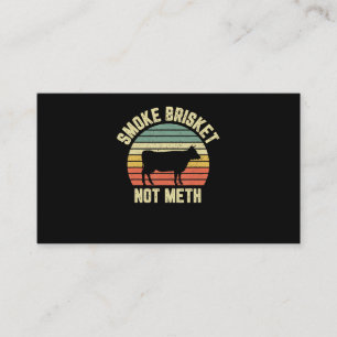 Funny Bbq Smoke Brisket Not Novelty Grills Lojalitetskort