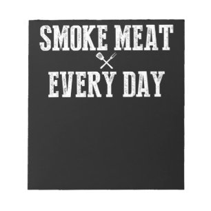 Funny Bbq Smoker Suppory Pitmaster Pappa Grilling Anteckningsblock